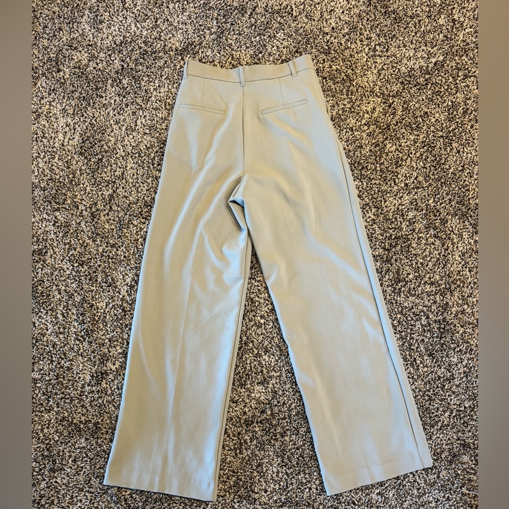 Zara Gray Trousers Size Medium - Picture 4 of 4